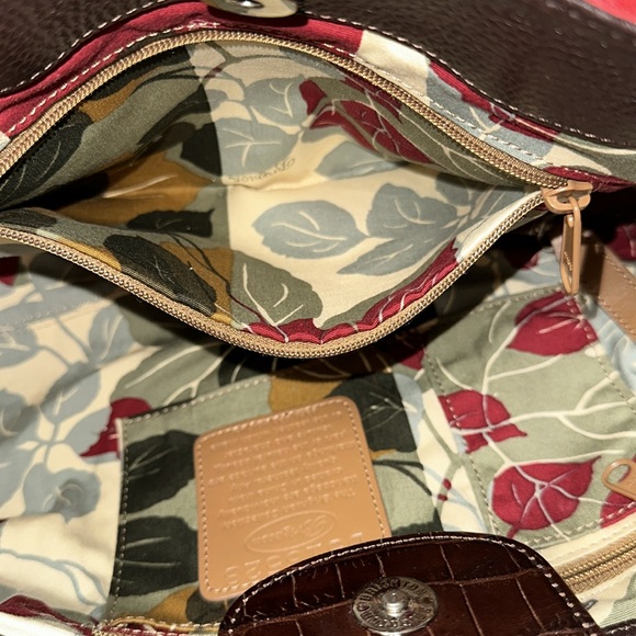 Brighton Beautiful Suede & Leather Handbag in Perfect Condition - Picture 11 of 13